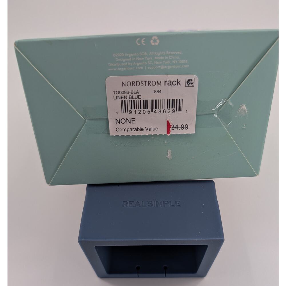 Real Simple Silicone Charging Station Blue - Picture 8 of 10